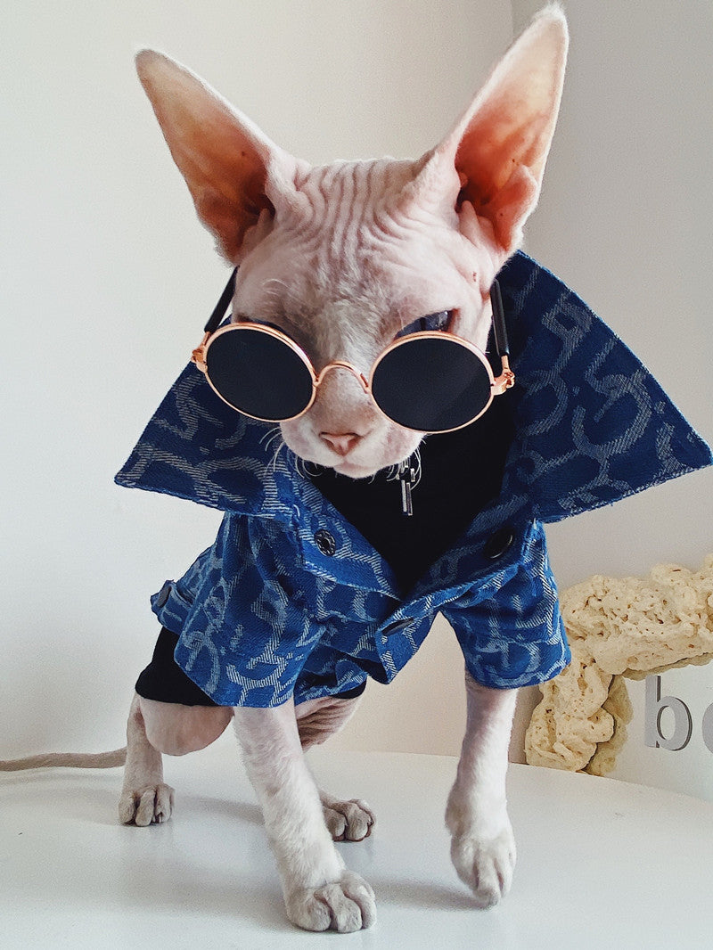 Pet Hairless Clothes Jacket Trendy