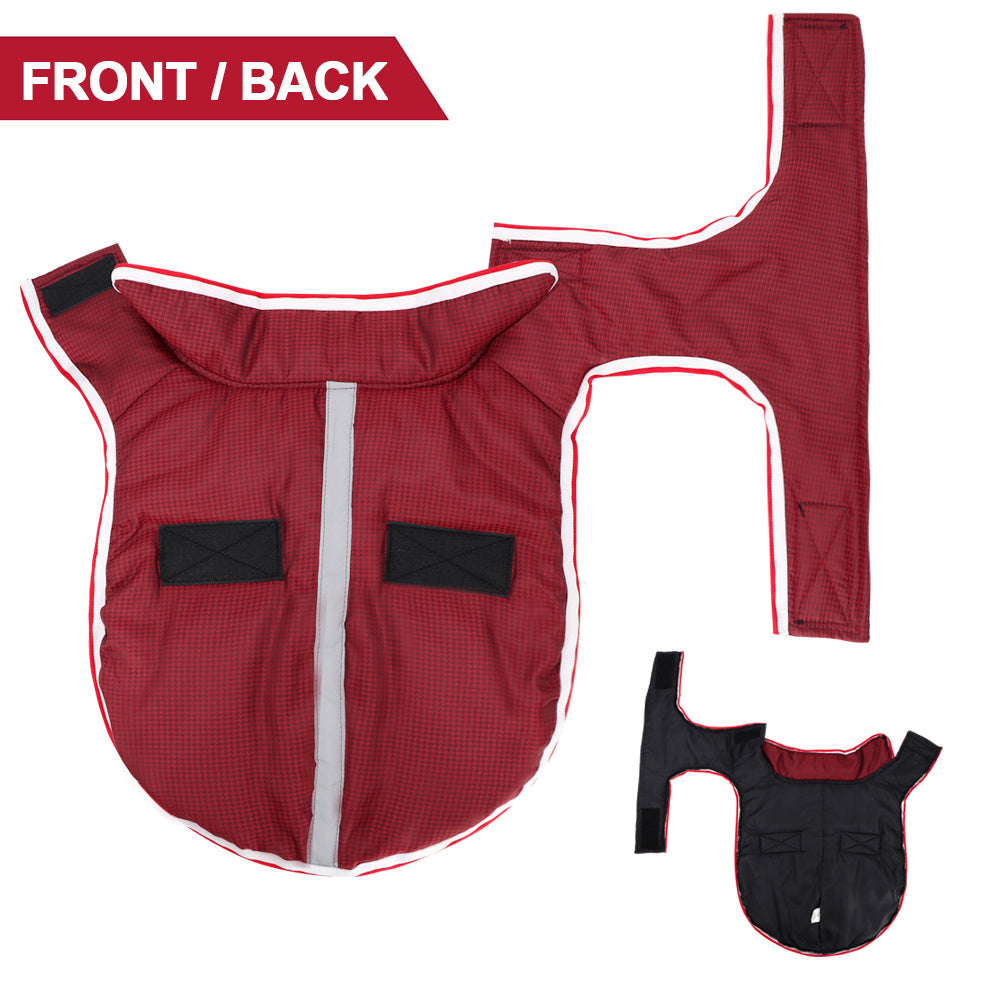 Winter Warm Pet Leisure Waterproof Jacket