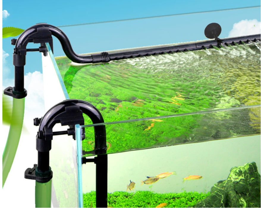 Fish Tank Filter Barrel Water Shower Pipe