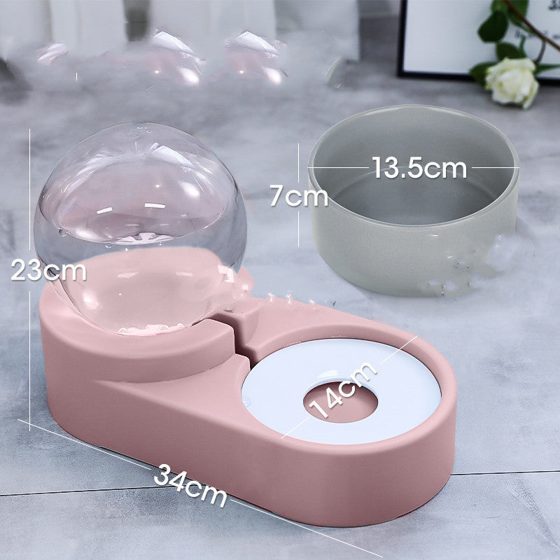 Pet Bowls Fountain Automatic Feeder