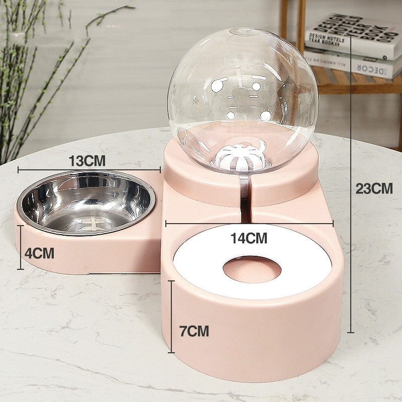 Pet Bowls Fountain Automatic Feeder