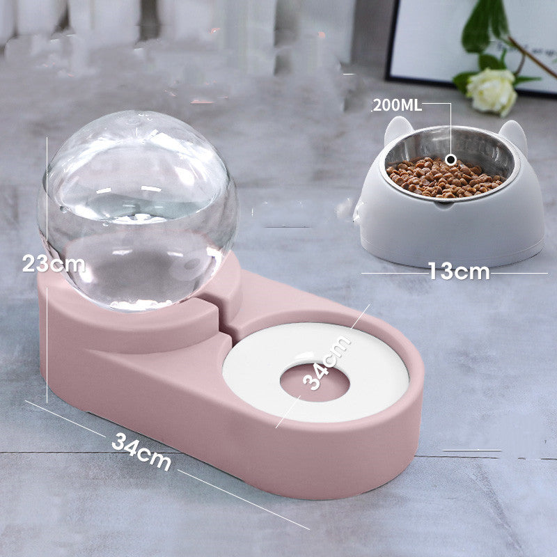 Pet Bowls Fountain Automatic Feeder
