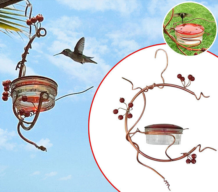Hanging Self-Service Water Hummingbird Feeder