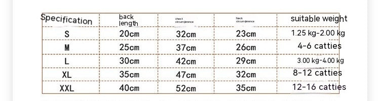 Pet Puppy Clothes Cotton-padded Jacket