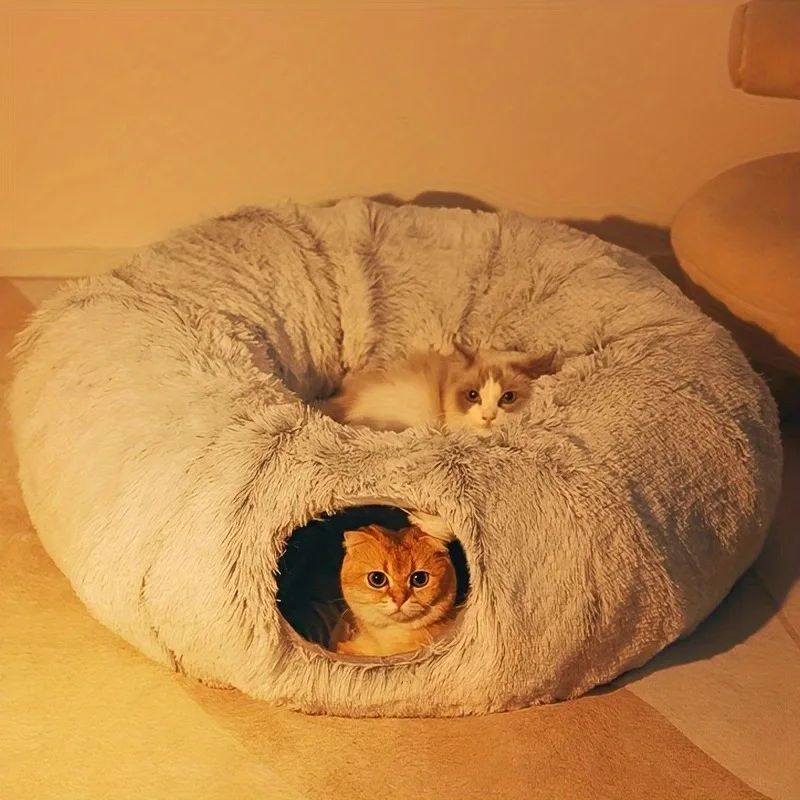 Pet Plush Cushions Warm Bed