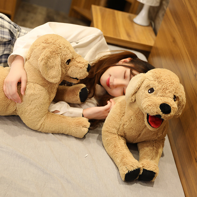 Simulation dog plush toy