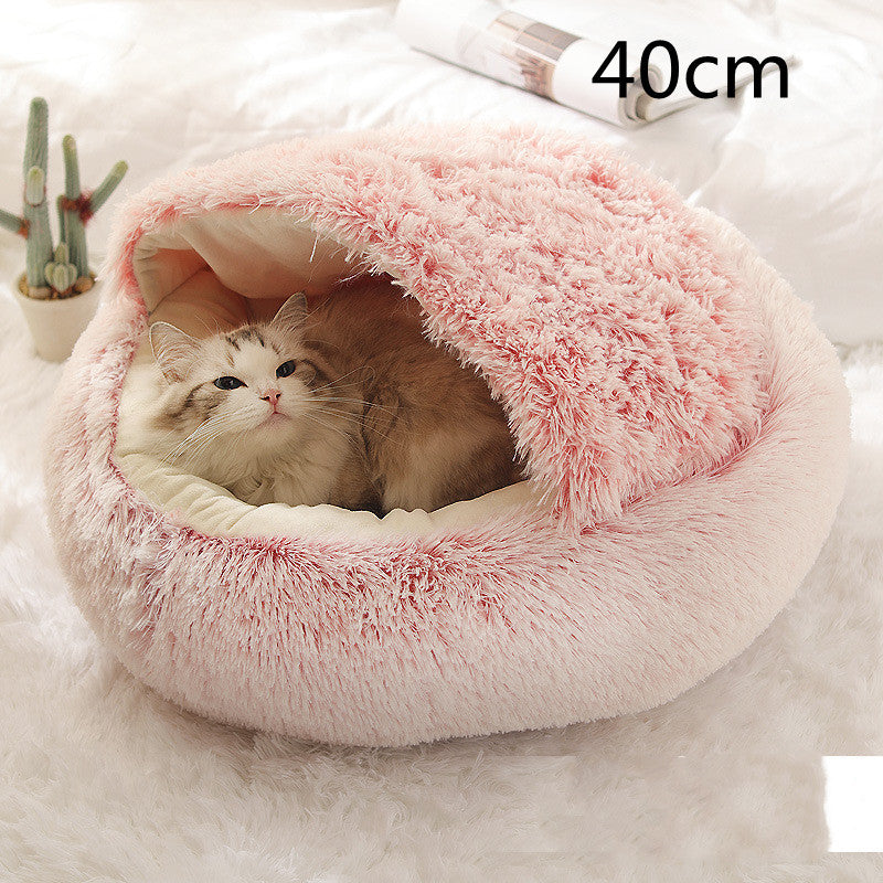 2 In 1 Long Plush Pets Bed