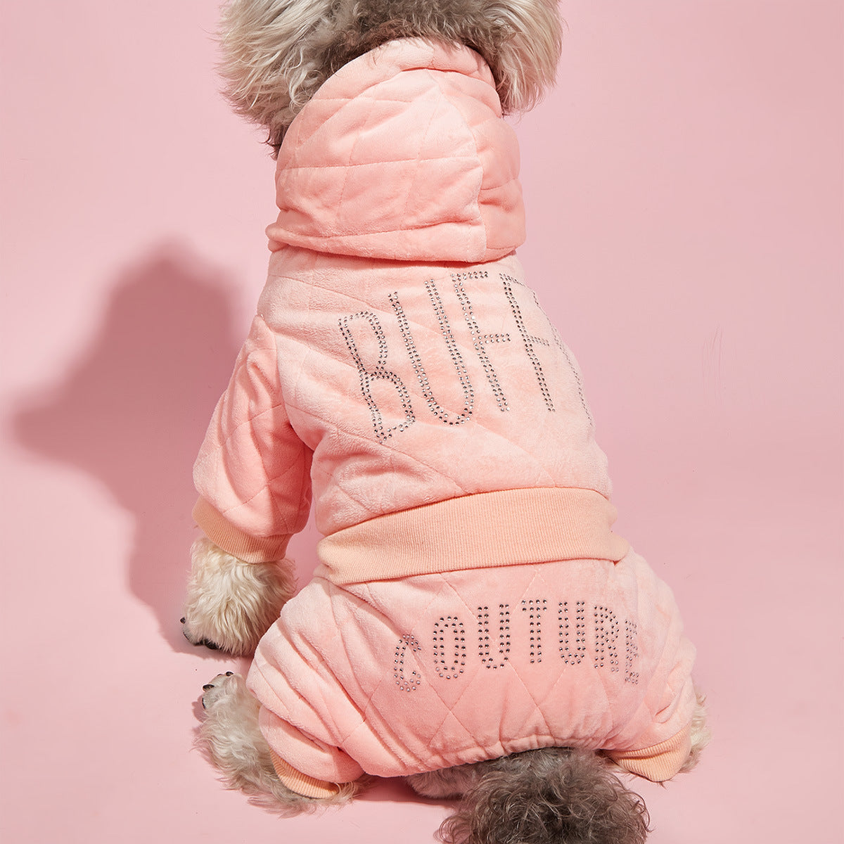 Pet Cotton-padded Jacket Four Legs Pants