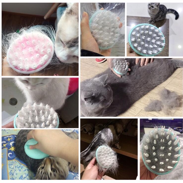 Pet Grooming Massage Bath Brush