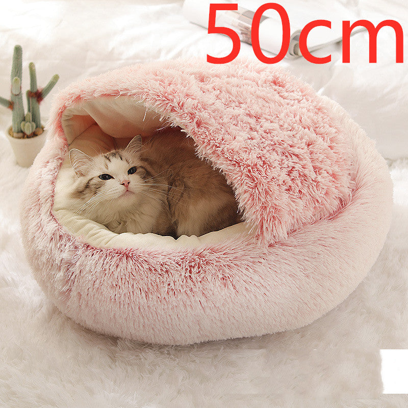 2 In 1 Long Plush Pets Bed