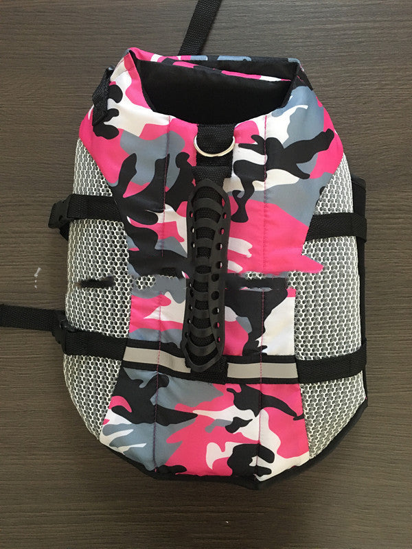 Pet Life Jacket Outdoor Training Swimsuit