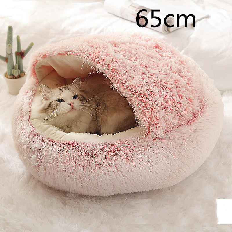 2 In 1 Long Plush Pets Bed