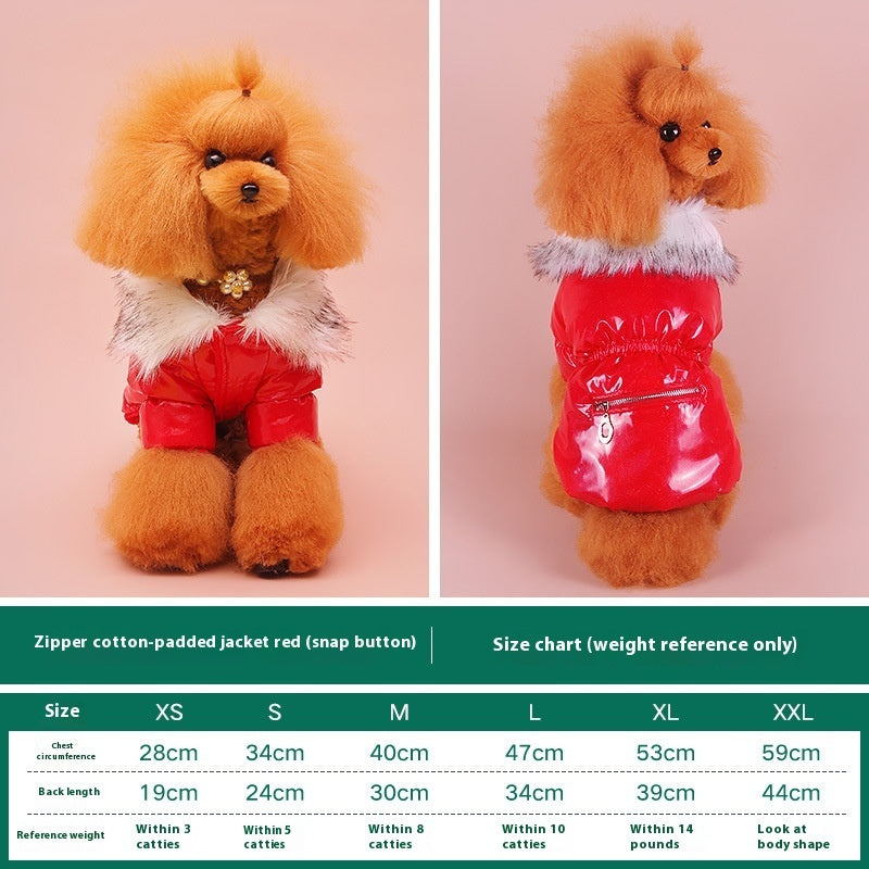 Warm Pet Thickening Puppy Down Jacket