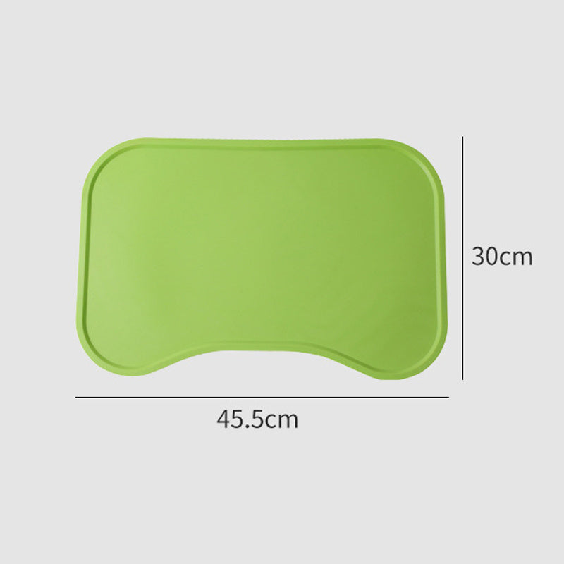 Pet Feeding Mat Silicone Bowl