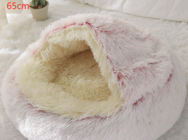 2 In 1 Long Plush Pets Bed