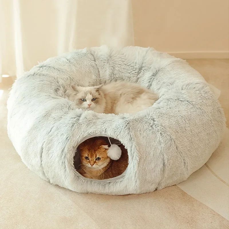 Pet Plush Cushions Warm Bed