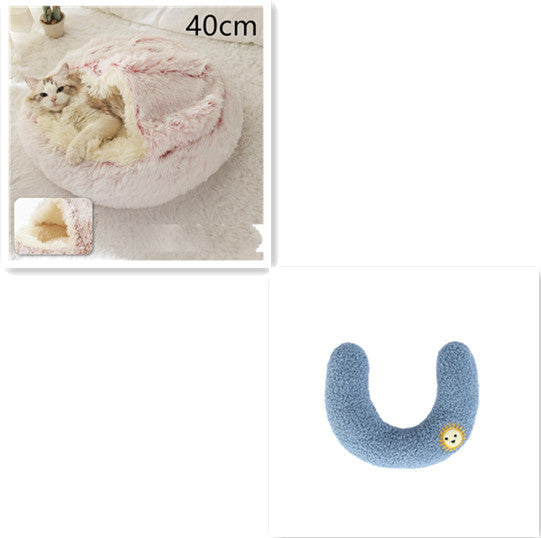 2 In 1 Long Plush Pets Bed