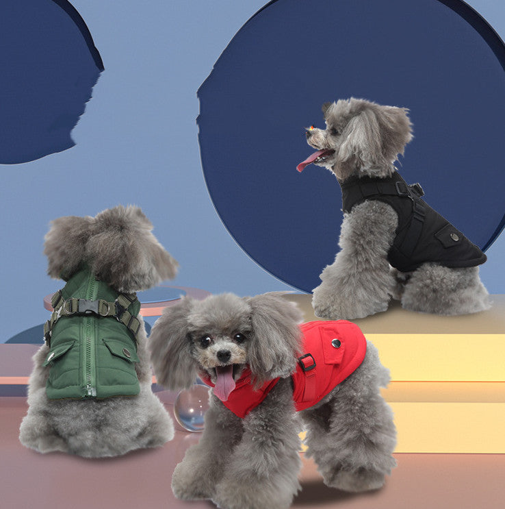 Pet Winter Cotton Dog Clothes