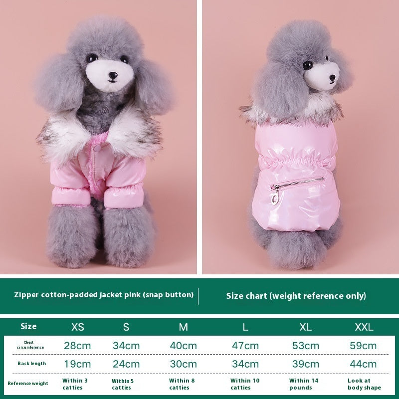 Warm Pet Thickening Puppy Down Jacket