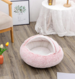 2 In 1 Long Plush Pets Bed