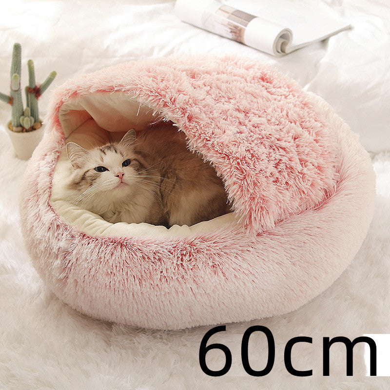 2 In 1 Long Plush Pets Bed