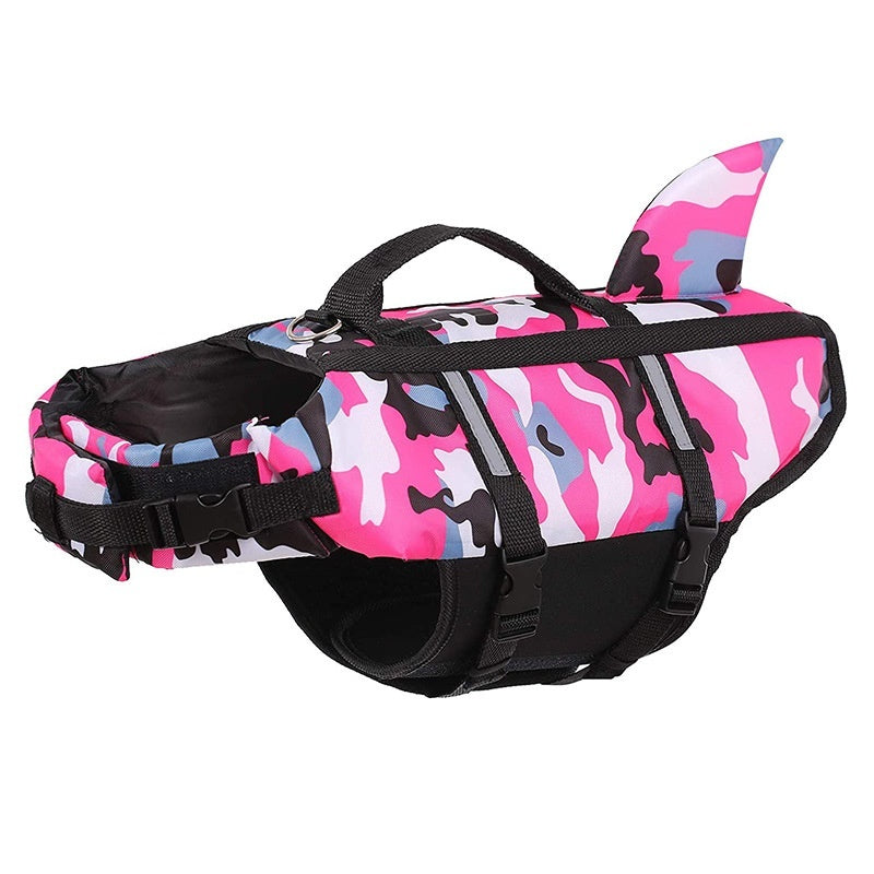 Creative Pet Camouflage Swimming Life Jacket