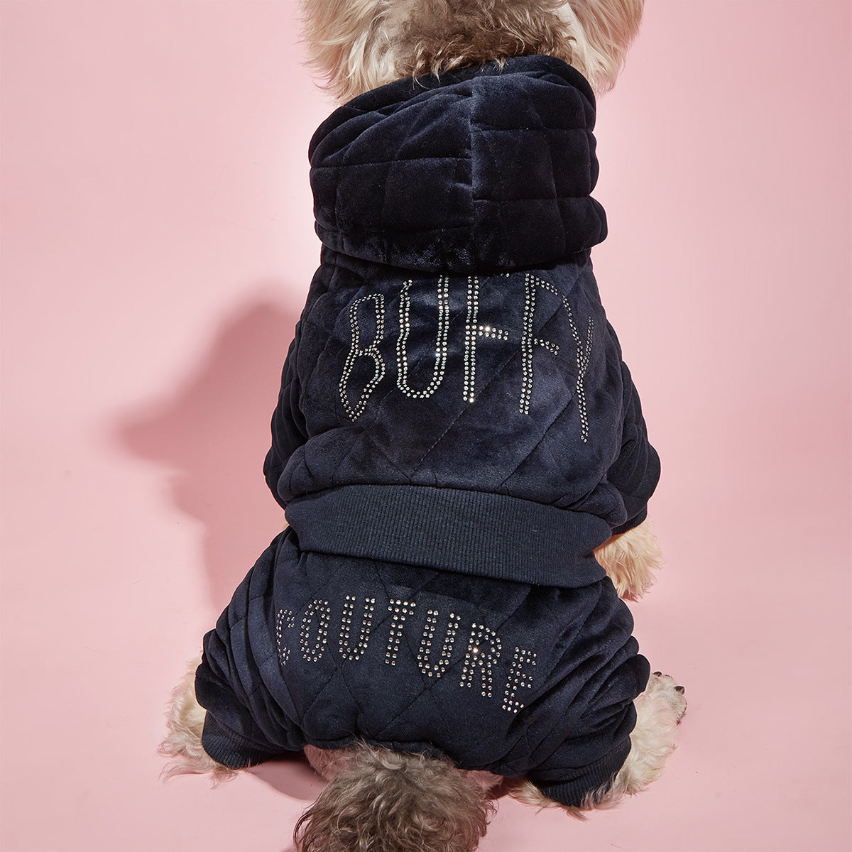Pet Cotton-padded Jacket Four Legs Pants